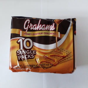 M.Y San Graham Honey Crackers 10x25g